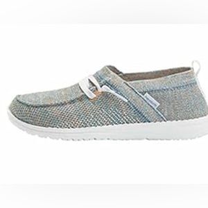 Brand new with tags Hey Dude women's shoes size 10!! These are a rare find!